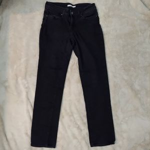 Black Levi's Jeans Women's 712 Slim Size 29